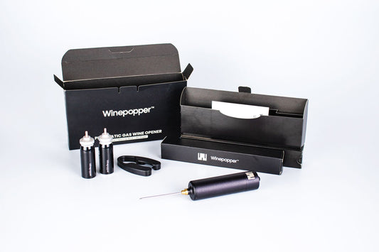 Winepopper Aluminum | Automatic Gas Corkscrew